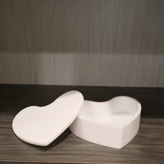 Corian Heart Trinket Box