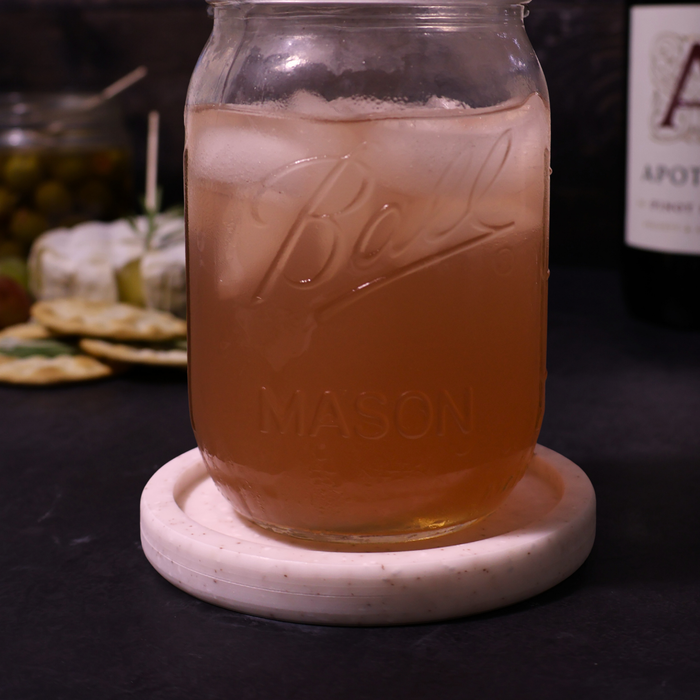 Auburn Customizable Corian Coaster Set - Table Protectors, Gift Idea