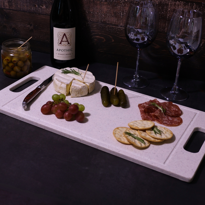 Customizable Corian Cutting Board - Solid Surface Charcuterie and Cheese Tray
