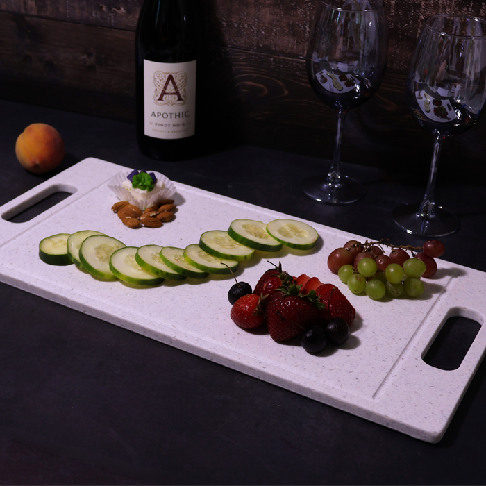 Customizable Corian Cutting Board - Solid Surface Charcuterie and Cheese Tray