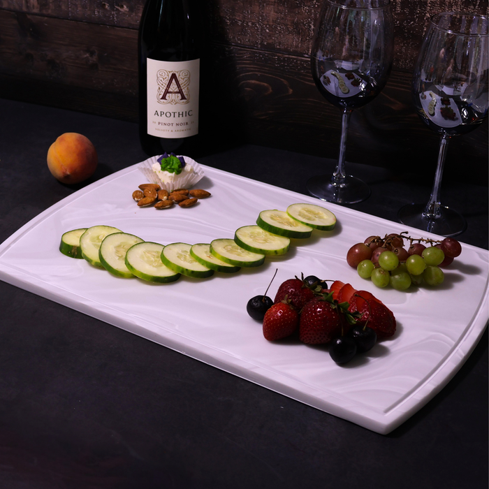 Customizable Corian Cutting Board - Charcuterie and Serving Tray, Wedding Gift Idea