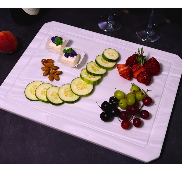 Customizable Corian Cutting Board - Cheese Board, Personalized Decor