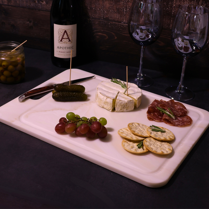 Customizable Corian Cutting Board - Solid Surface Charcuterie Board, Minimalist Kitchen Decor