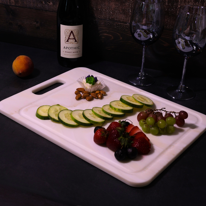 Customizable Corian Cutting Board - Solid Surface Charcuterie Board, Minimalist Kitchen Decor