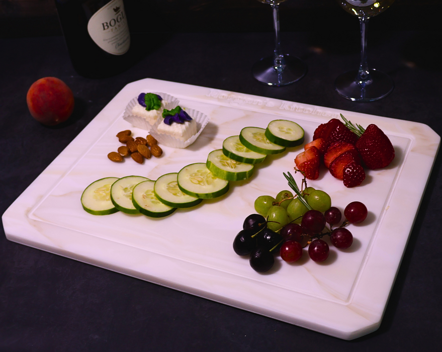 Customizable Corian Cutting Board - Cheese Board, Personalized Decor