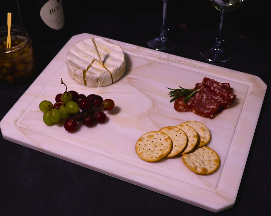 Customizable Corian Cutting Board - Cheese Board, Personalized Decor
