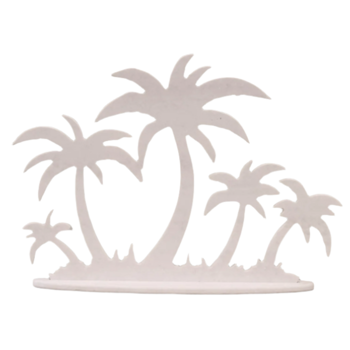 Corian Palm Scene Decor