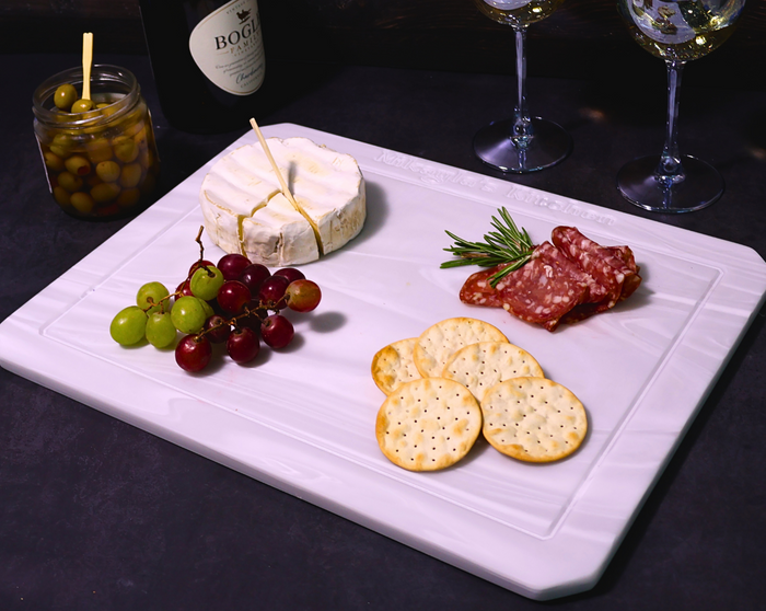 Customizable Corian Cutting Boards - Sleek Design With Cut Corners