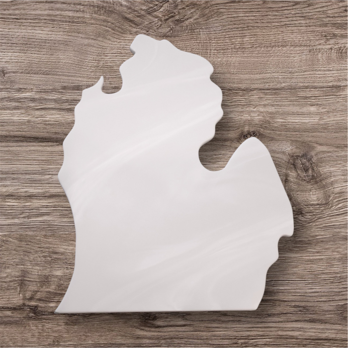 Corian Michigan Wall Decor - Custom Home State Cutout, Decor For Minimalist