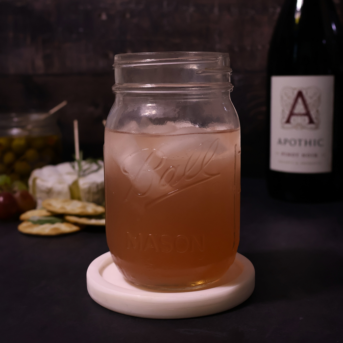 Customizable Sand Corian Coaster Set - Table Protectors, Gift Idea