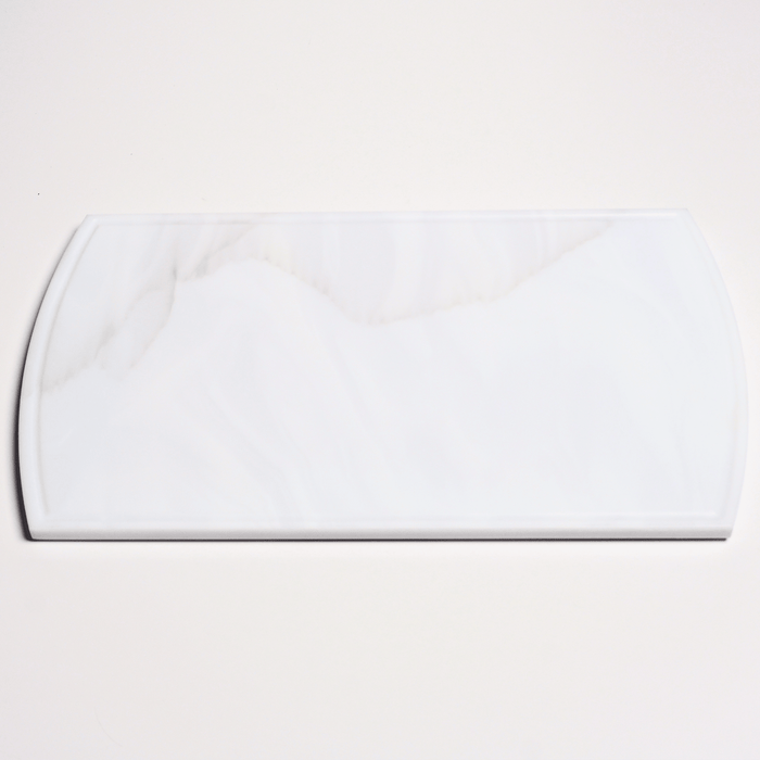 Solid Surface Cutting Board - Arched - Rotor Cloud - SolidDecor & Co.
