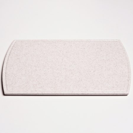 Solid Surface Cutting Board - Arched - Tapioca Pearl - SolidDecor & Co.