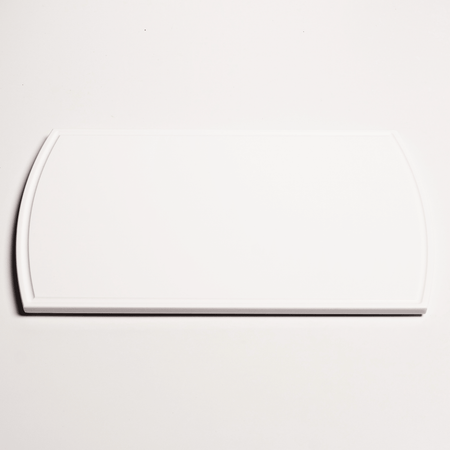 Solid Surface Cutting Board - Arched - White - SolidDecor & Co.