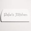 Solid Surface Cutting Board - Arched - White - SolidDecor & Co.