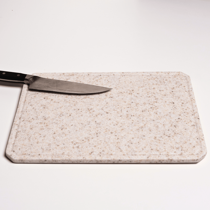 Solid Surface Cutting Board - Chamfered - Beach - SolidDecor & Co.