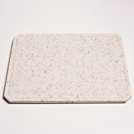 Solid Surface Cutting Board - Chamfered - Beach - SolidDecor & Co.
