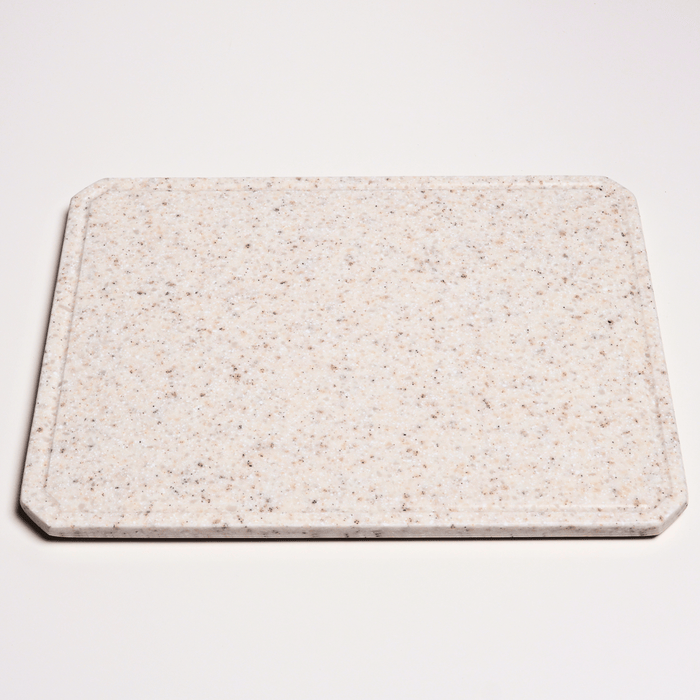 Solid Surface Cutting Board - Chamfered - Beach - SolidDecor & Co.