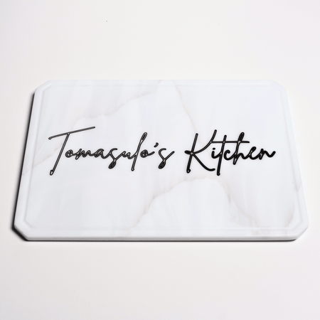 Solid Surface Cutting Board - Chamfered - Rotor Cloud - SolidDecor & Co.