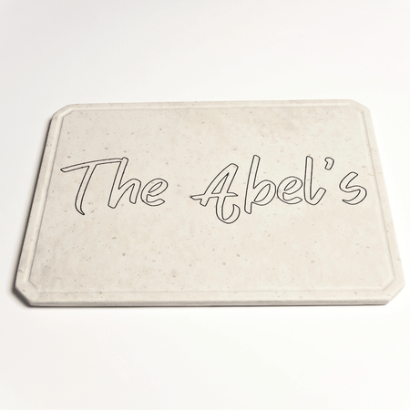Solid Surface Cutting Board - Chamfered - Supreme Magnolia - SolidDecor & Co.