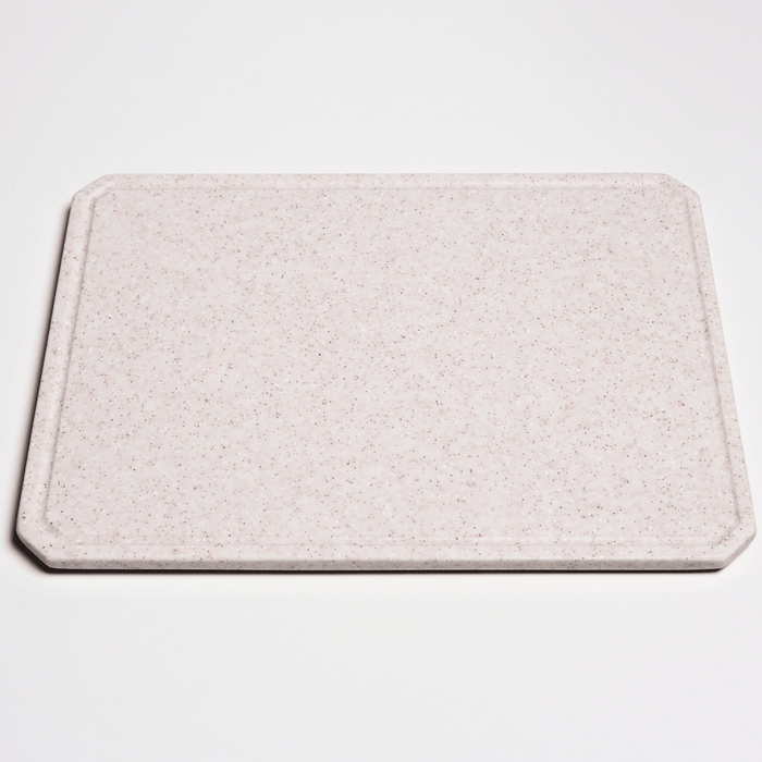 Solid Surface Cutting Board - Chamfered - Tapioca Pearl - SolidDecor & Co.