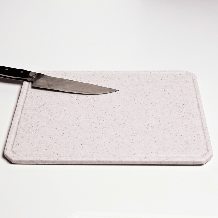 Solid Surface Cutting Board - Chamfered - Tapioca Pearl - SolidDecor & Co.