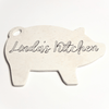 Solid Surface Cutting Board - Pig - Supreme Magnolia - SolidDecor & Co.