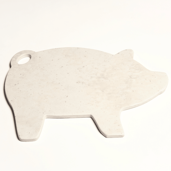 Solid Surface Cutting Board - Pig - Supreme Magnolia - SolidDecor & Co.