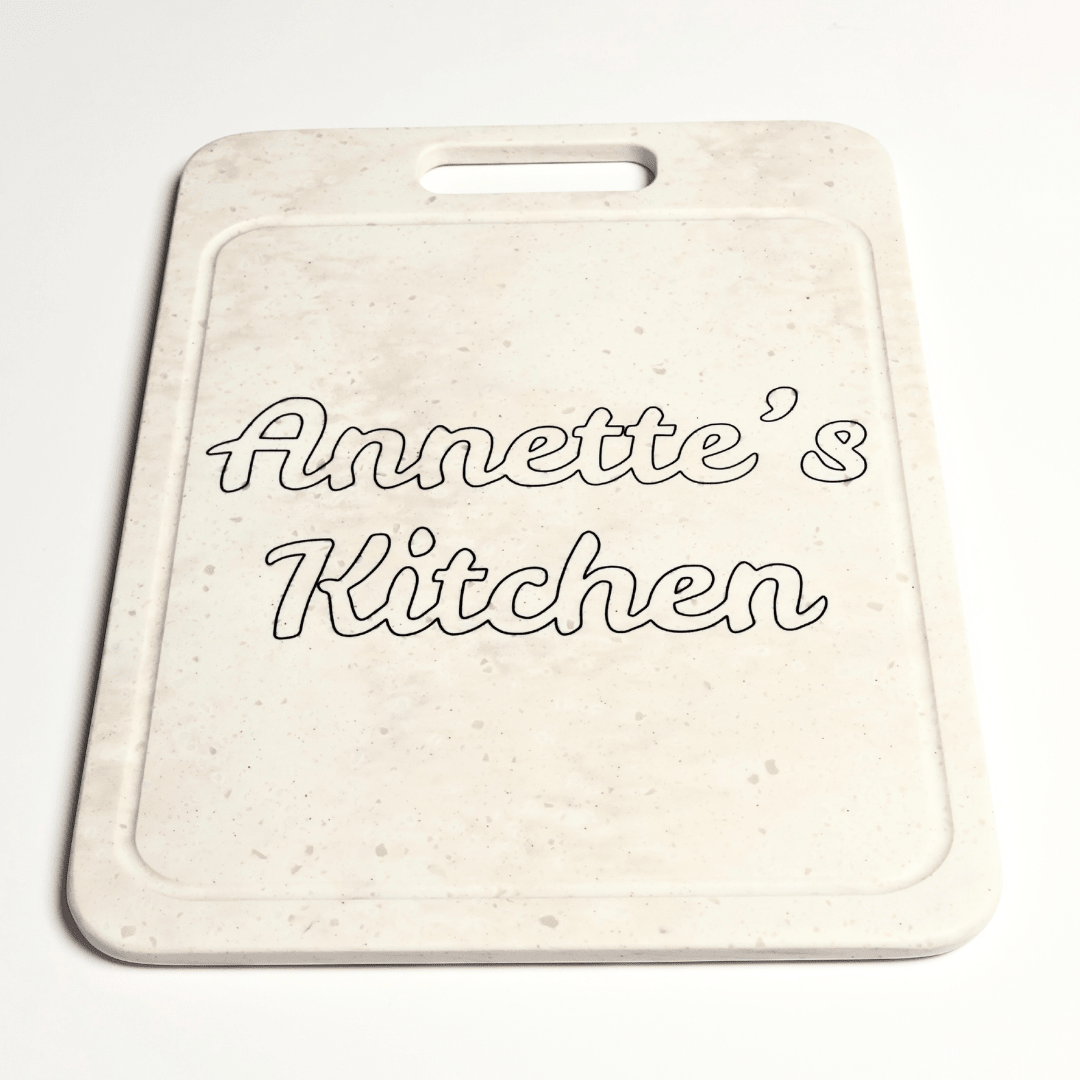 Solid Surface Cutting Board - Rectangle - Supreme Magnolia - SolidDecor & Co.